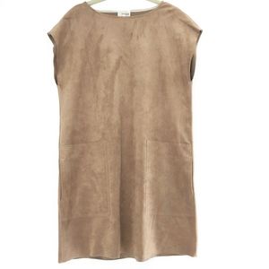 Wilfred Free Nori suede dress